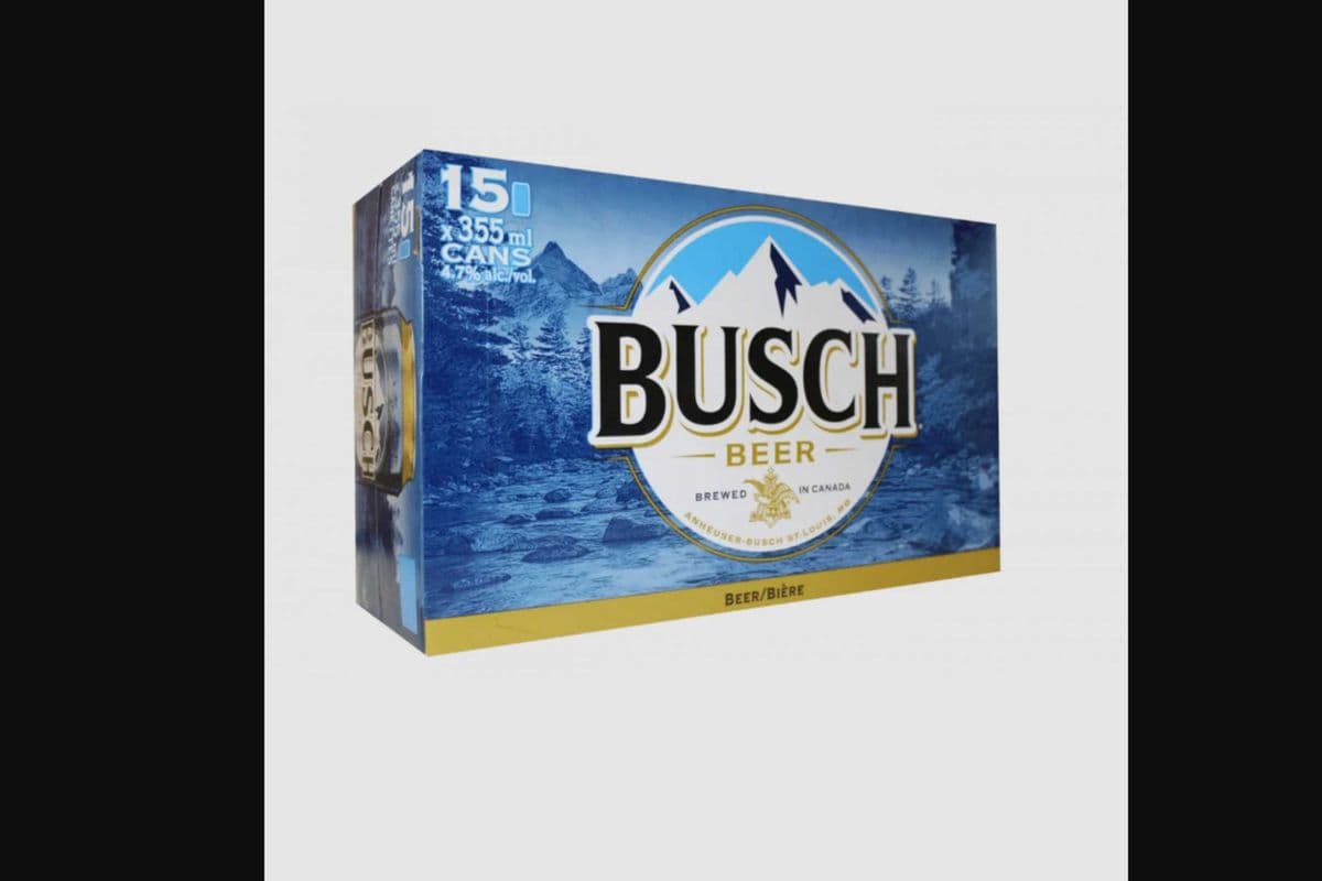 BUSCH LAGER 15 PACK (15 x 355ML)