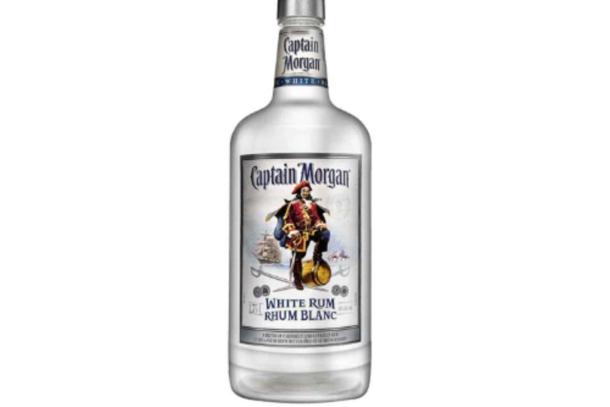 Captain Morgan White Rum (1 x 375ml)