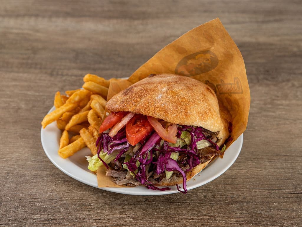 Beef Döner/Shawarma Sandwich Combo