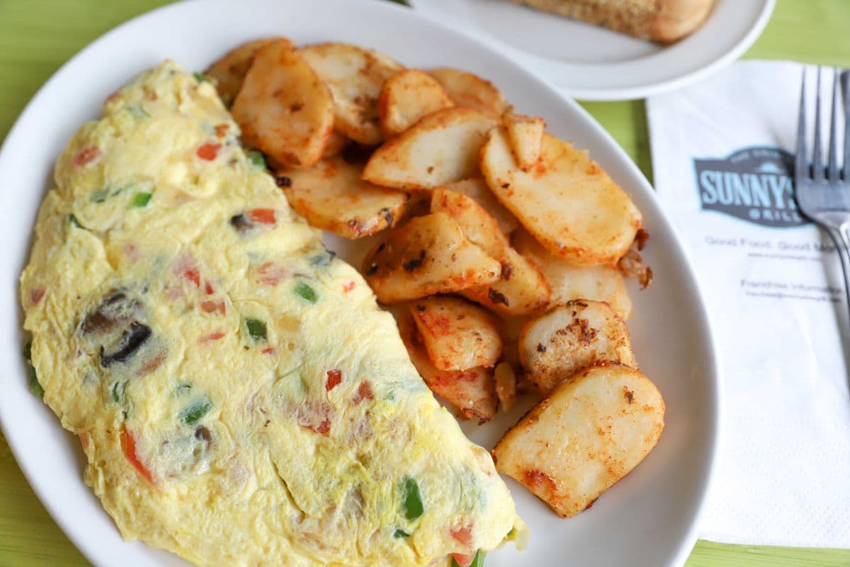 Vegetable Omelette