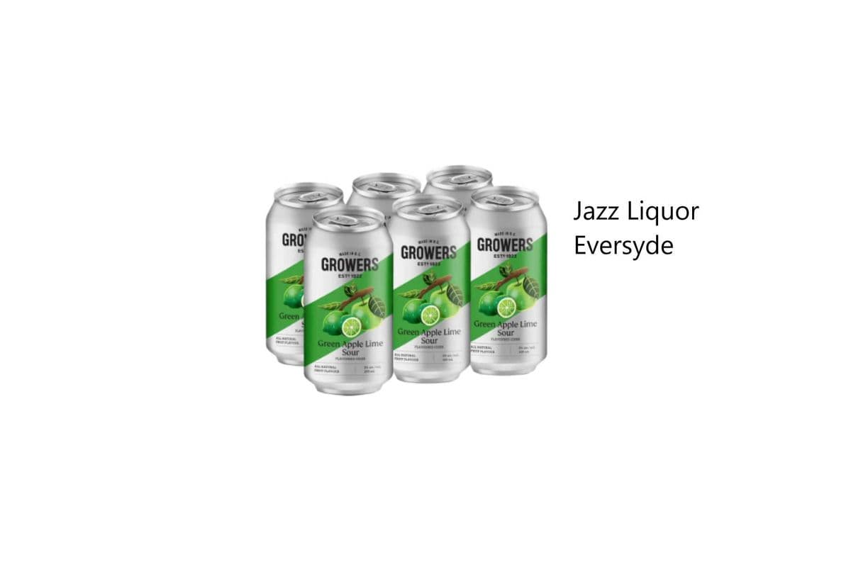 GROWERS APPLE LIME 6PKC (1 x 6x355 ml)