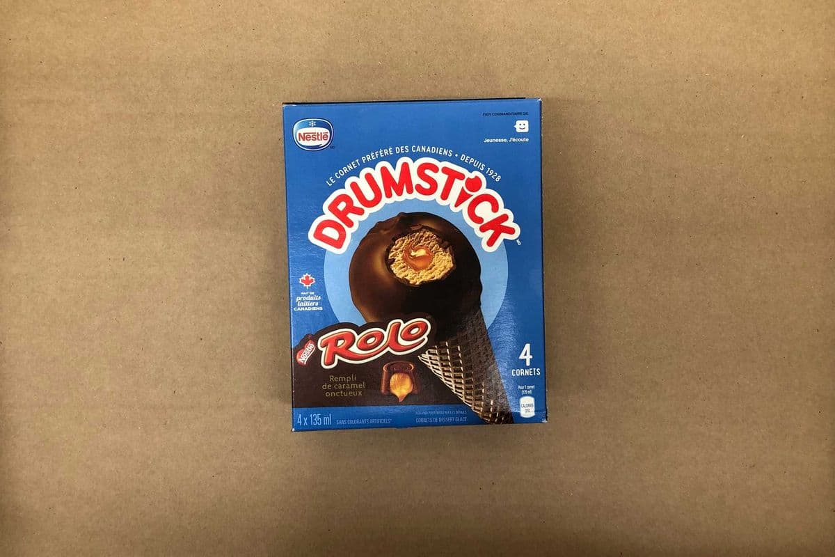 Nestle Drumstick (Rolo) Ice Cream Multi-Pack 4 x135 ml
