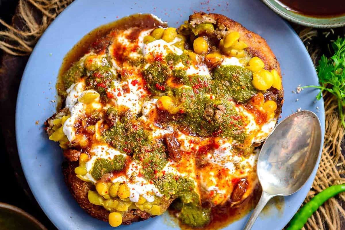 Aloo Tikki Chaat