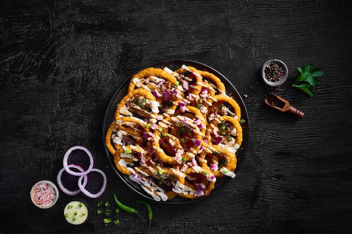 Loaded Chilli and Onion Onion Rings