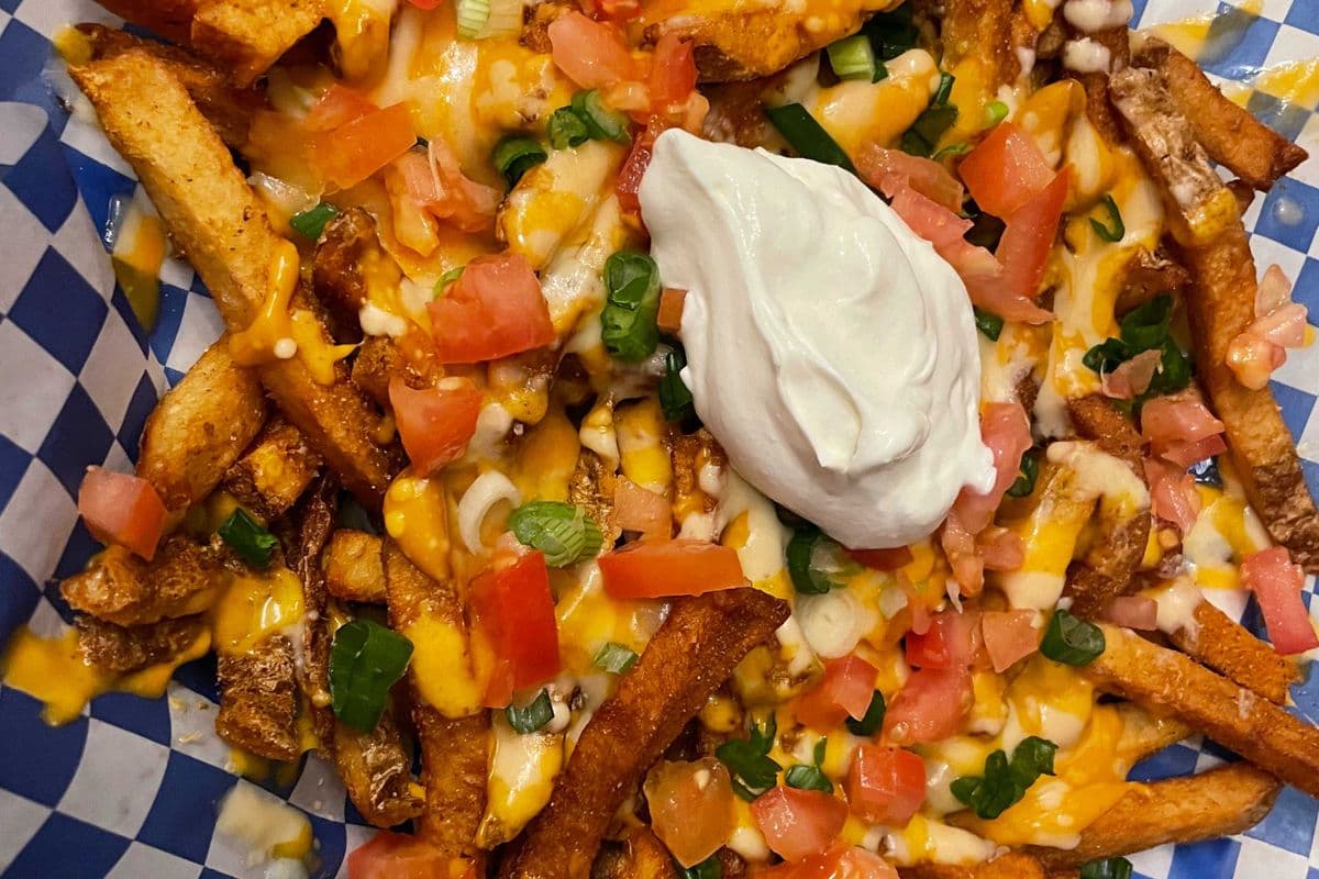 Buffalo Chicken Loaded Fries