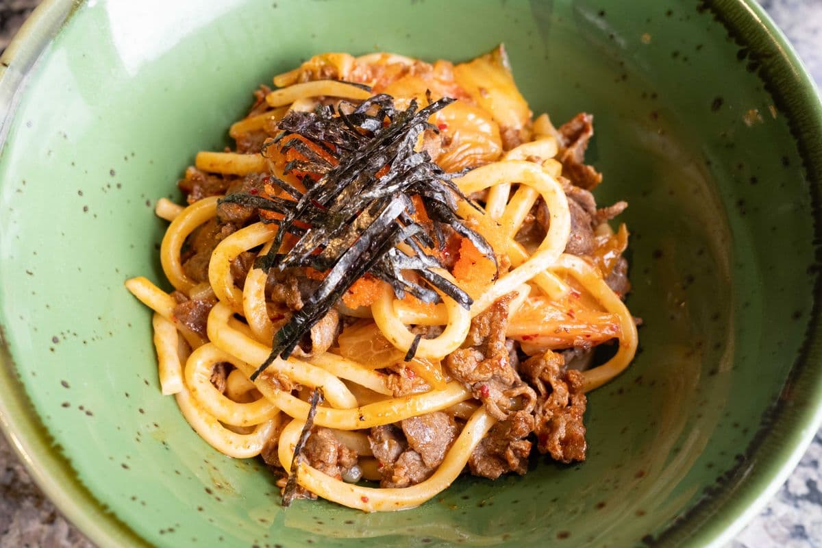 Beef Kimchi Udon