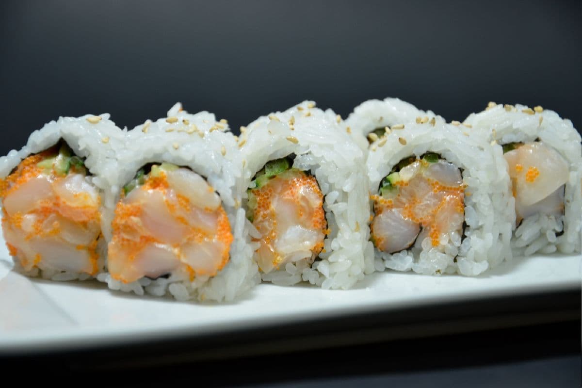 Chopped Scallop Roll