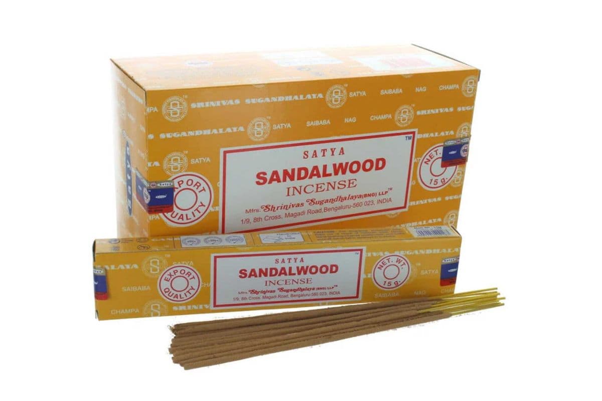 Incense Sandalwood(Satya) (15g)