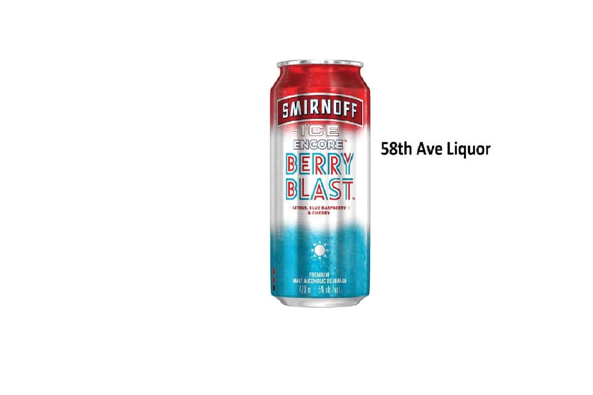 SMIRNOFF ICE BERRY BLAST CAN (1 x 473ML)