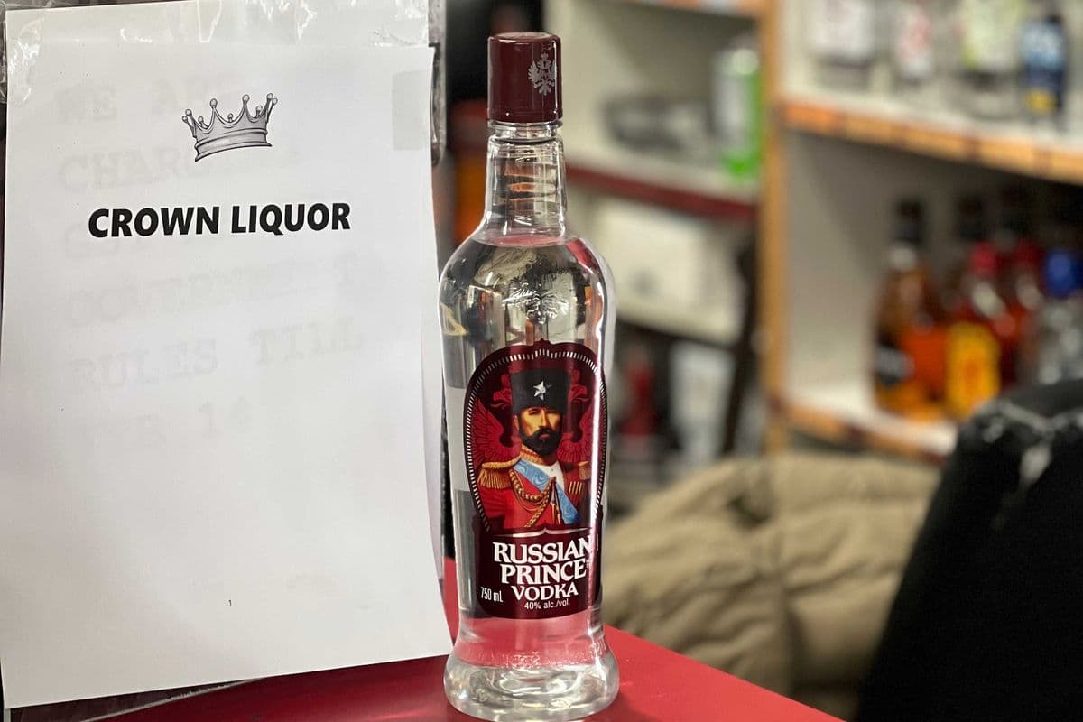 Russian prince vodka (1 x 750ml)