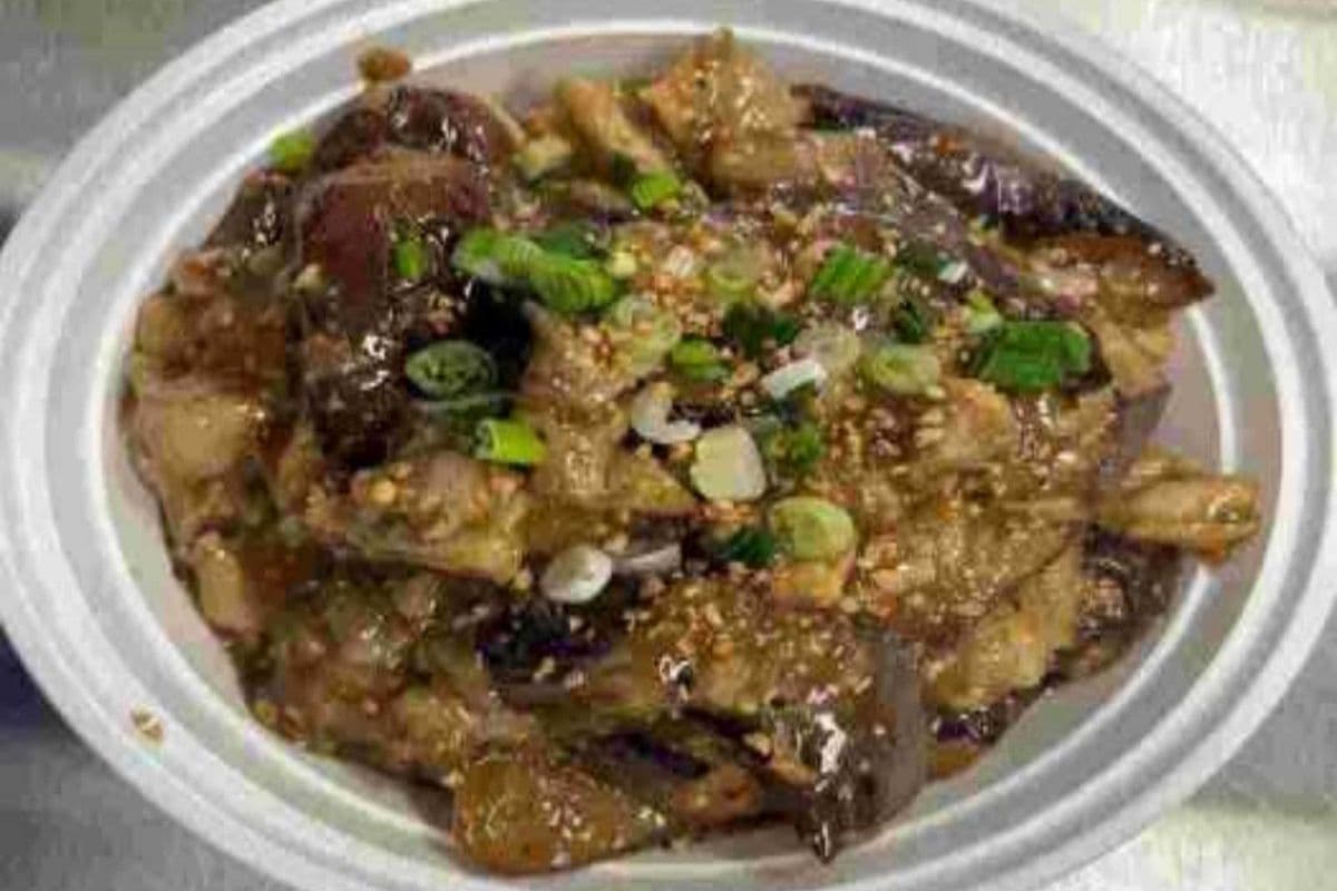 8-07 Tofu with Salted Fish and Eggplant 咸 魚雞粒茄子