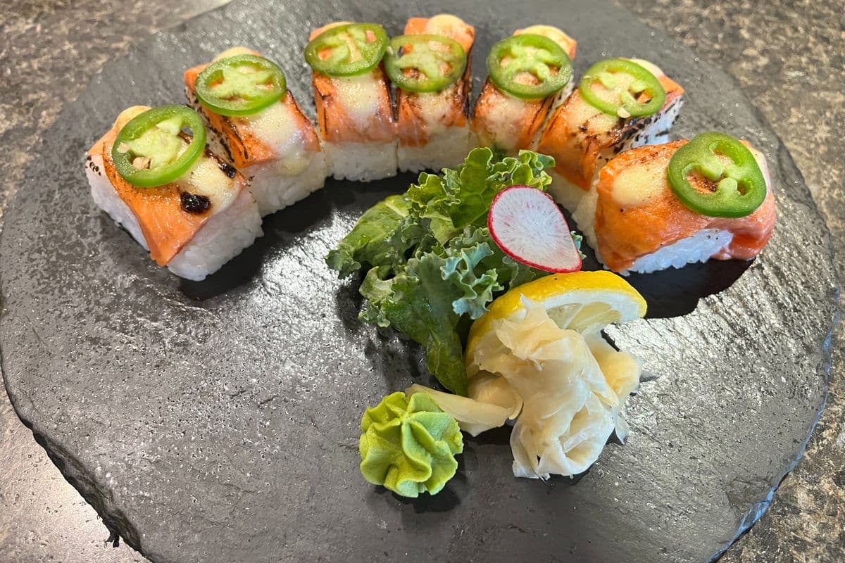 Salmon Oshi