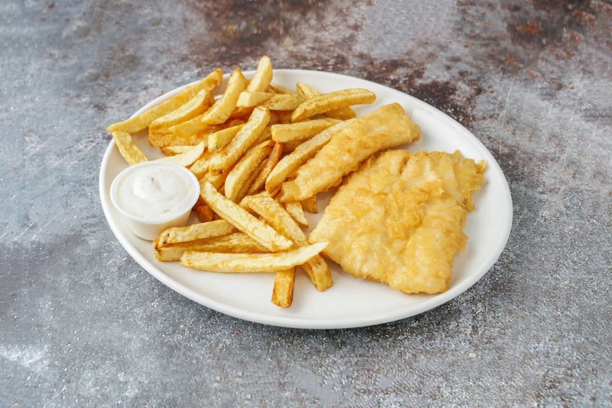 Halibut and Chips
