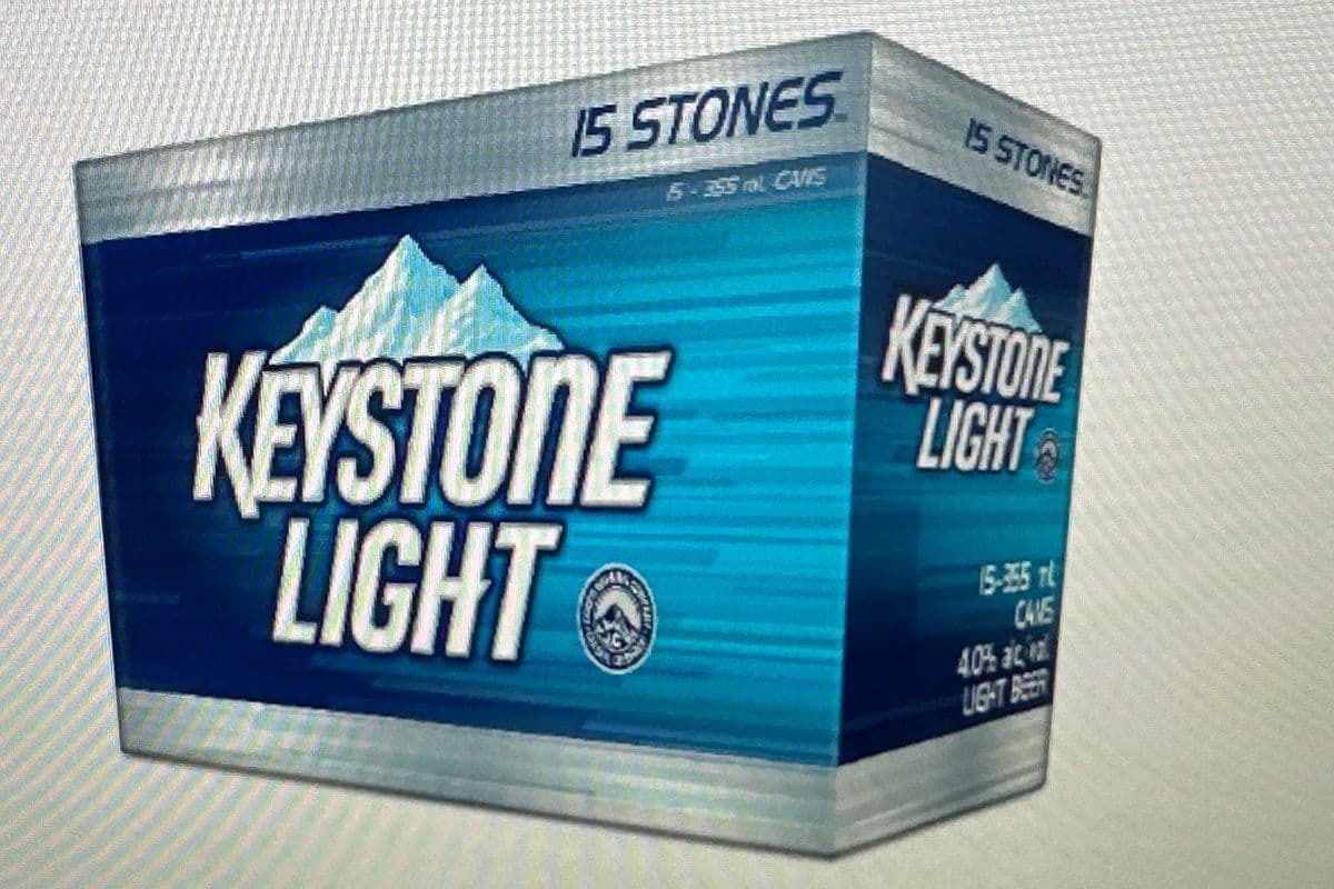 Keystone Light Beer 15can (15 x 355 ml)