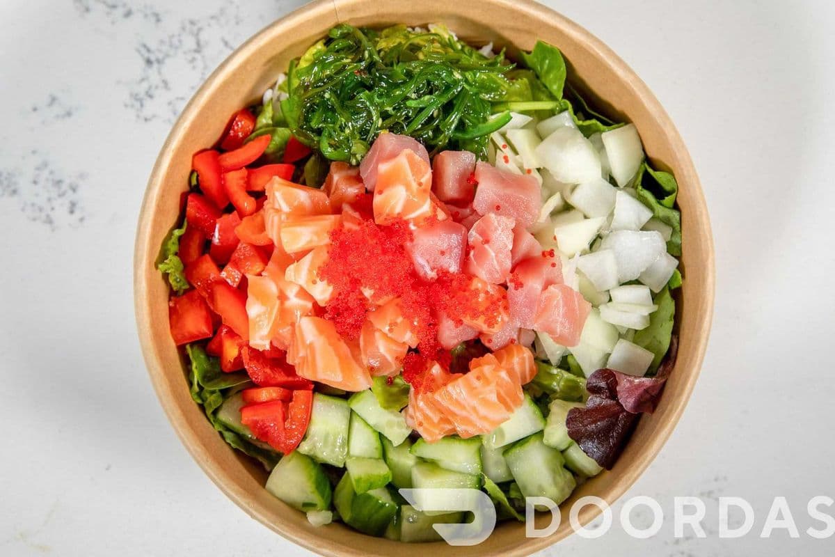A2. Salmon and Tuna Bowl