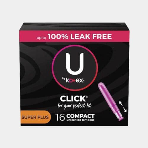U by Kotex Click compact super plus (16 tampons) / U by Kotex Click Compact Super Plus (16 tampons)