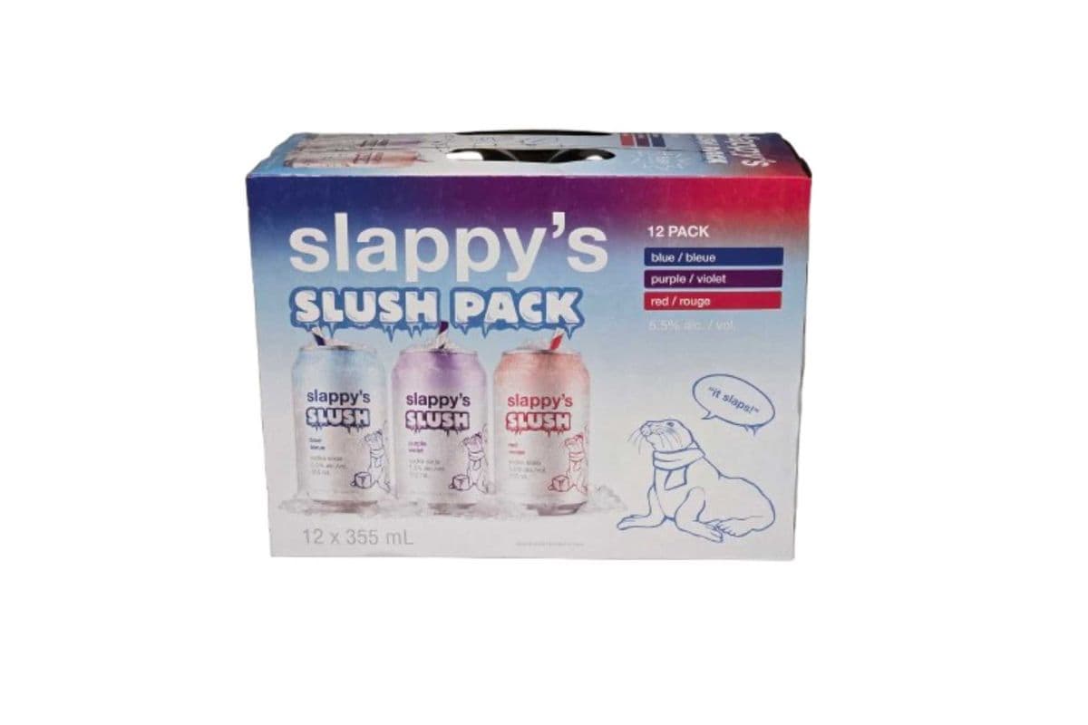 Slappy's Slush Pack (12 x 355ml can)