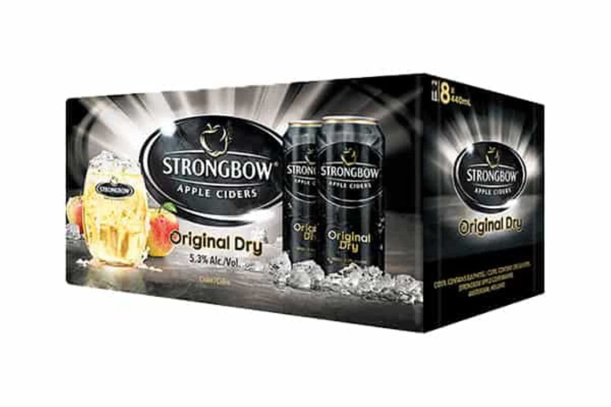 STRONGBOW CIDER (8 PACK) (8 x 440ML CAN)