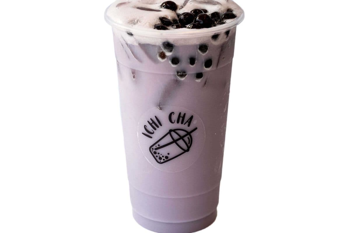 Regular Taro Green Milk Tea