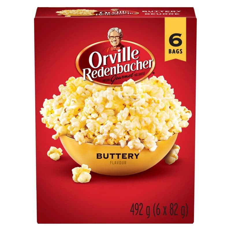 Orville Popcorn Butter popcorn 6sacs (420 g)