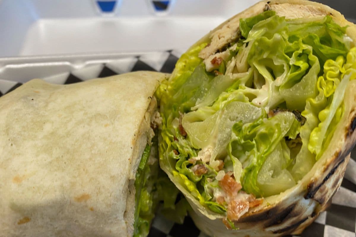 Grilled Chicken Caesar Wrap