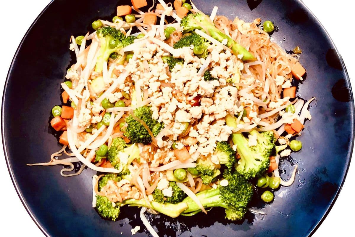 54. Veggie Pad See Ew Noodle