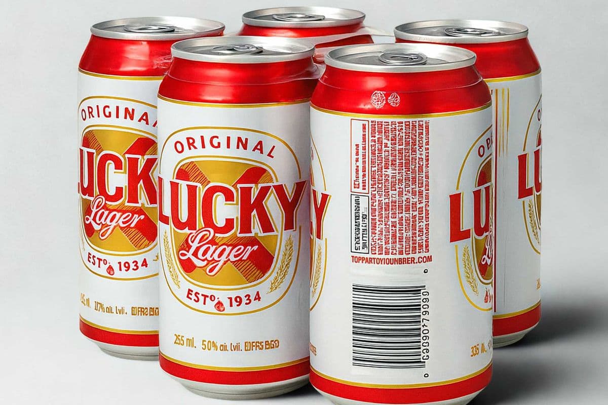 Labatt Lucky 6PK Cans (6 x 355 ml Can)
