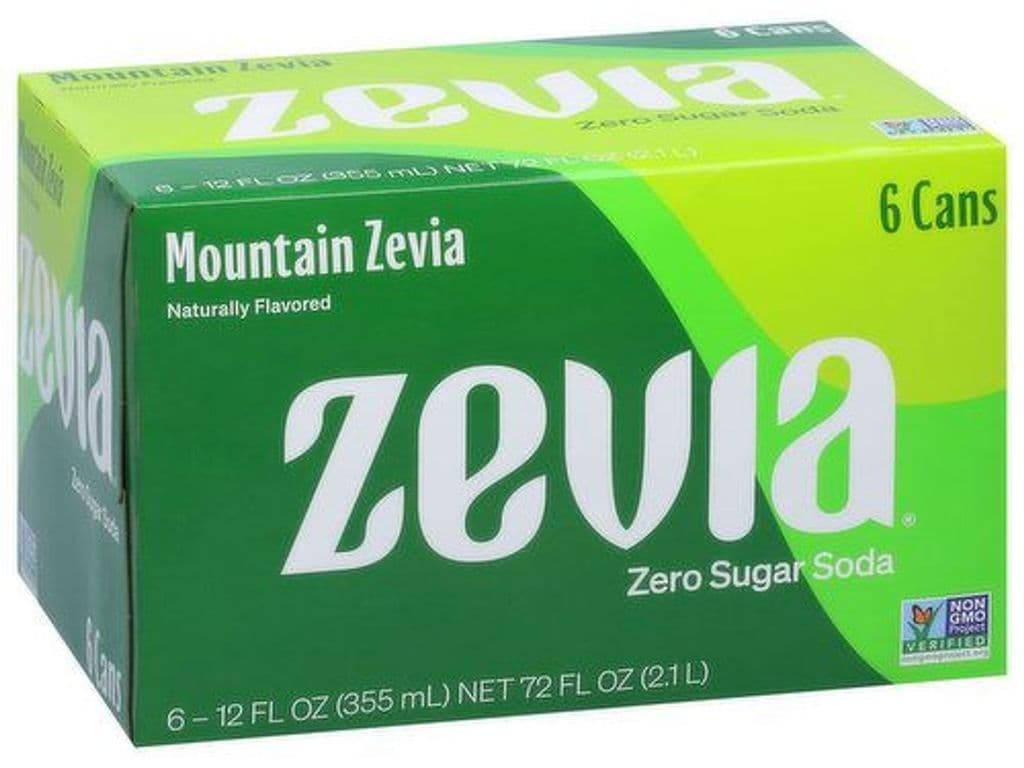 ZEVIA SODA GINGER ALE ZERO SUGAR 6X355ML