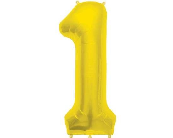 34" Gold Foil Balloon #1