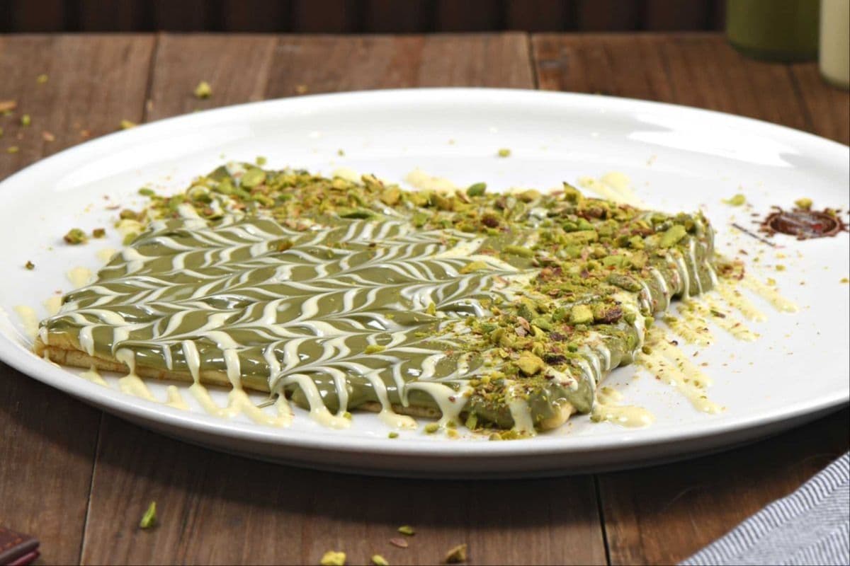 Pistachio Crepe
