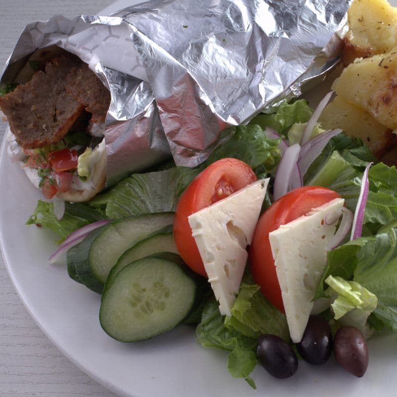Porc Assiette / Pork Pita Plate
