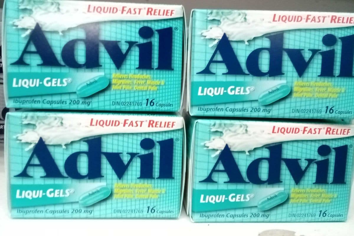 Advil liquid gels 16 caplets