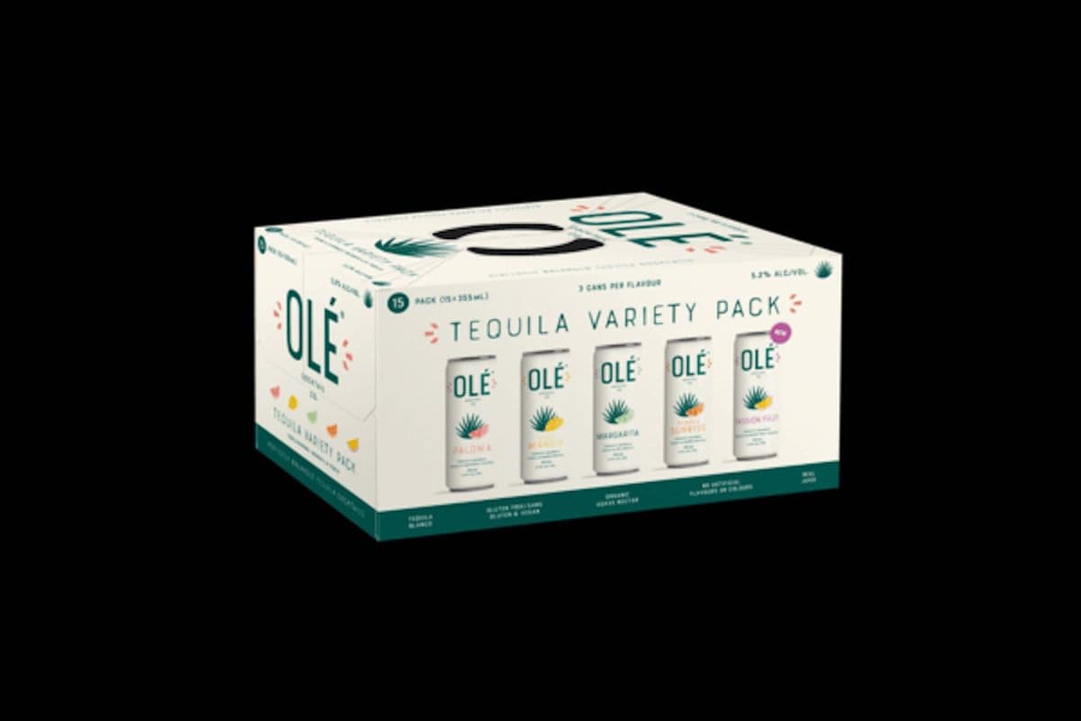 Ole Tequila Variety Pack 15 CANS (15 x 355 ml Cans)