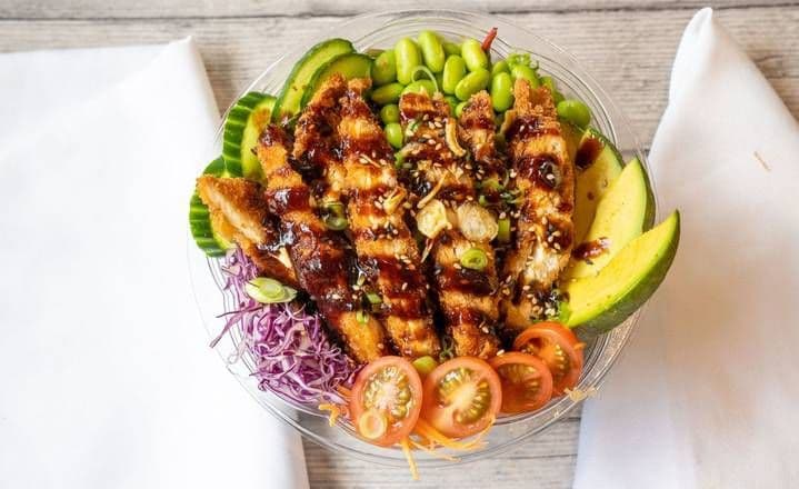 Poké Poulet Katsu / Chicken Katsu Poke