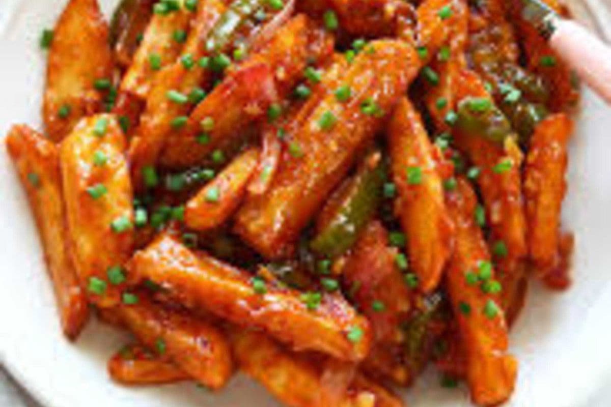 Honey Chilli Potato