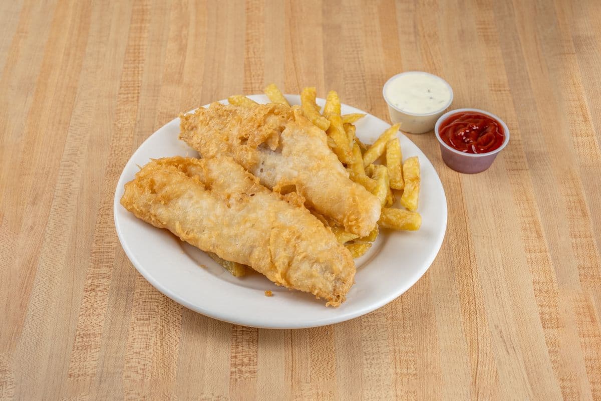 Cod (6 oz) and chips