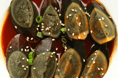 C2. Preserved Egg with Ginger Sauce 姜汁松花蛋