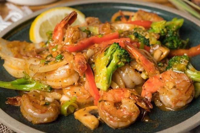 Garlic Shrimp (Goong Kratiam)