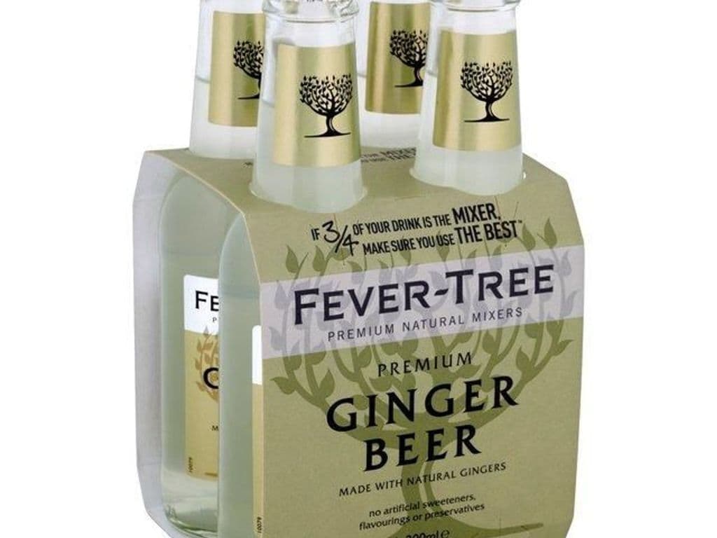 FEVER TREE GINGER BEER 4X200ML