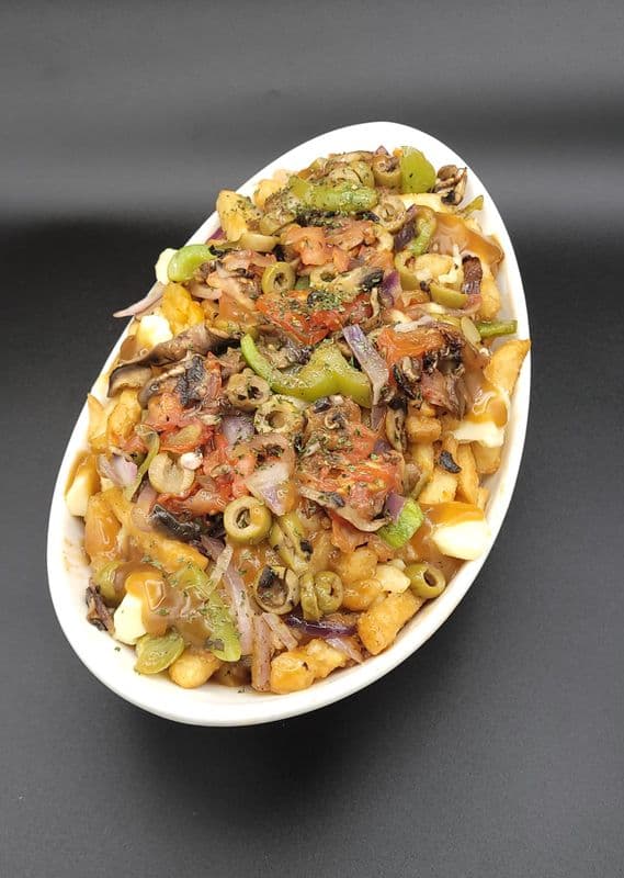Veggie Me Up Poutine