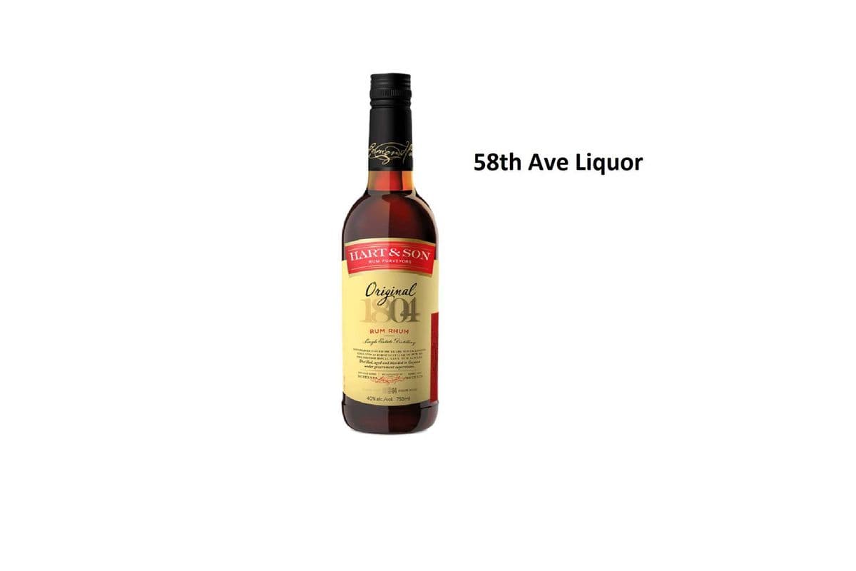 LEMON HART RUM 750ML (1 x 750ML)