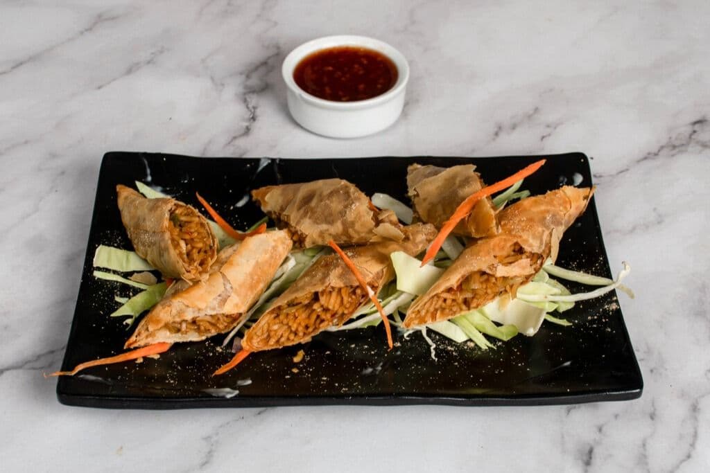 Noodle Spring Roll and Pop