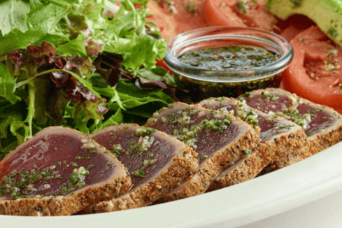 54. Tuna Tataki Salad