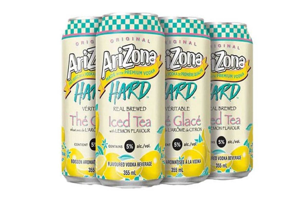 ARIZONA HARD ICED TEA LEMON (6 x 355 ML)