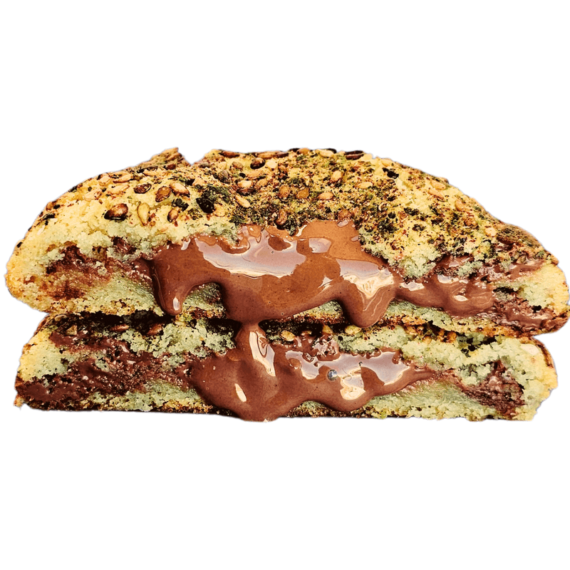 Biscuit au chocolat au lait et au zaatar / Za'atar Milk Chocolate Cookie