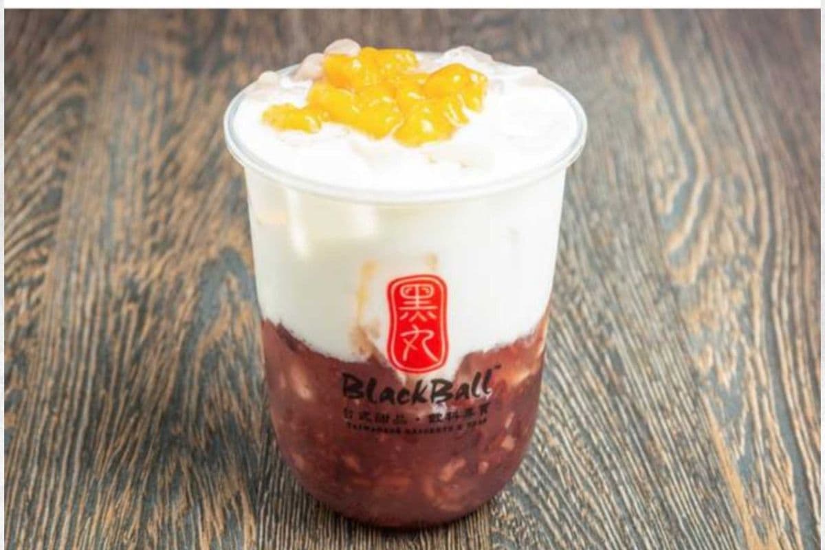 Mini Balls with Purple Rice 紫米鲜牛乳小丸子