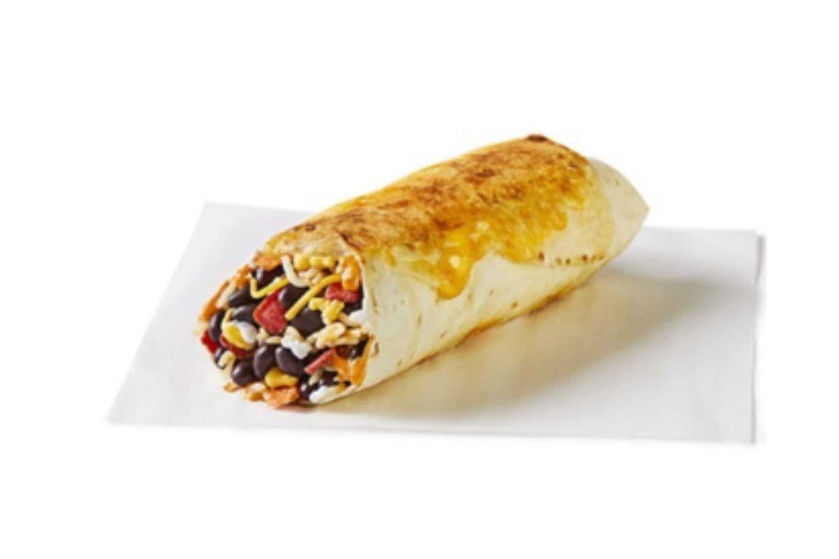 Black Bean Grilled Cheesy Burrito