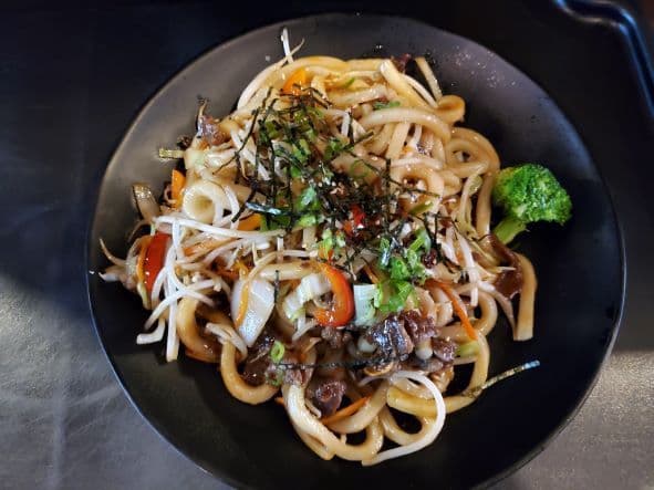 Beef Yakiudon