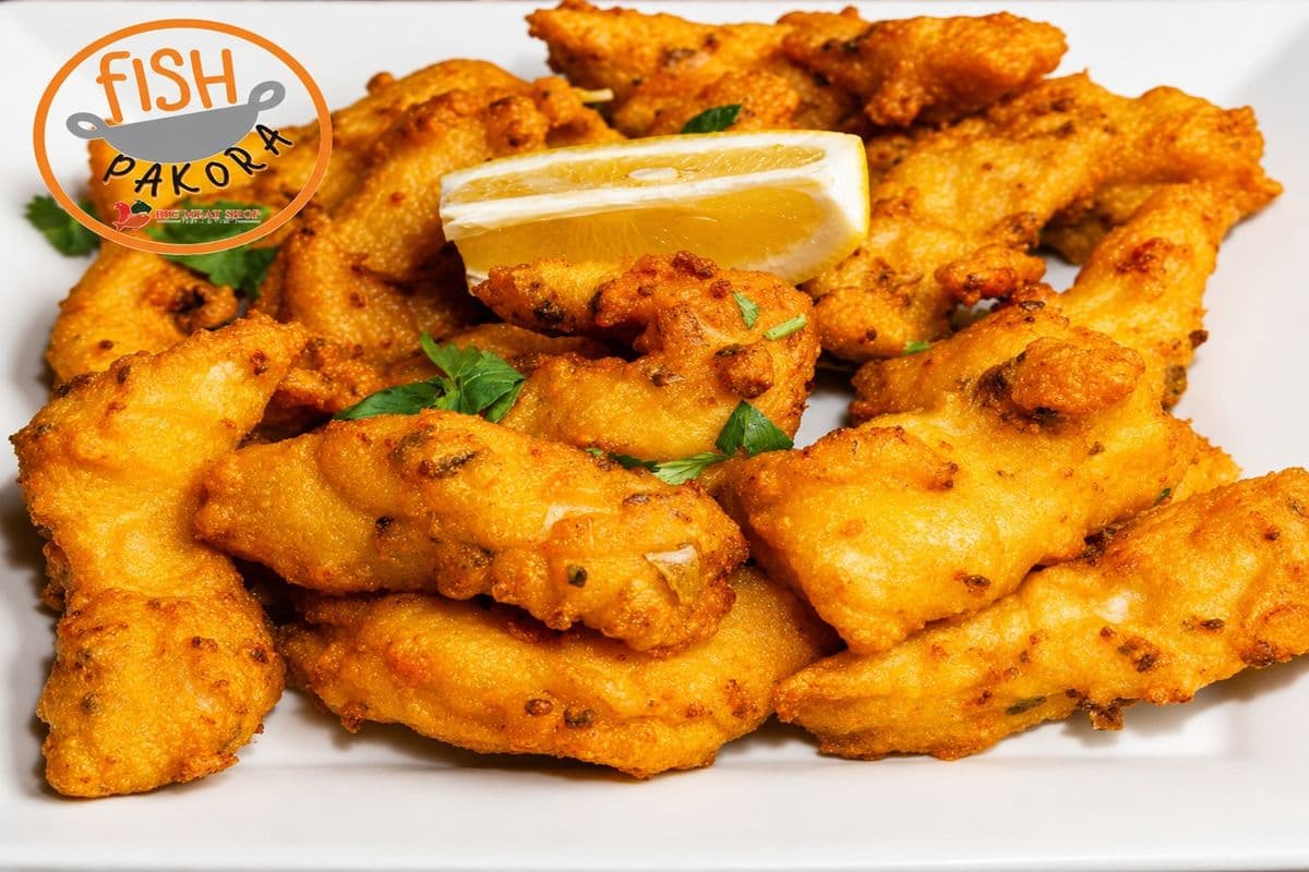 Baked Fish Pakora - Cooked