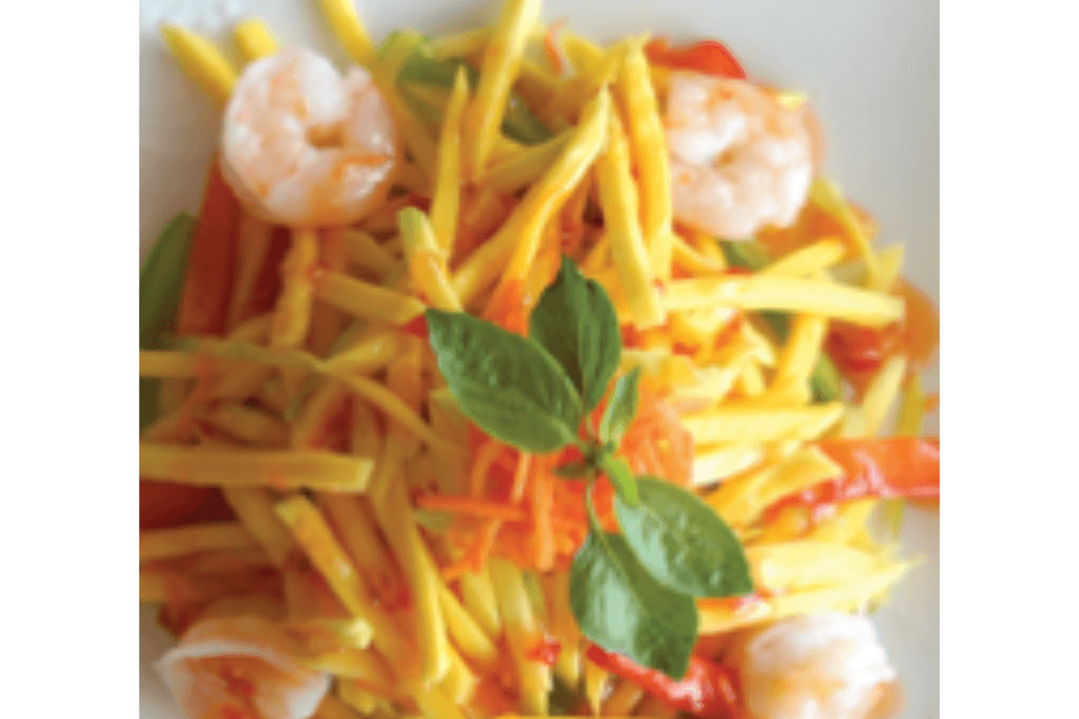 22. Mango Salad with Shrimp